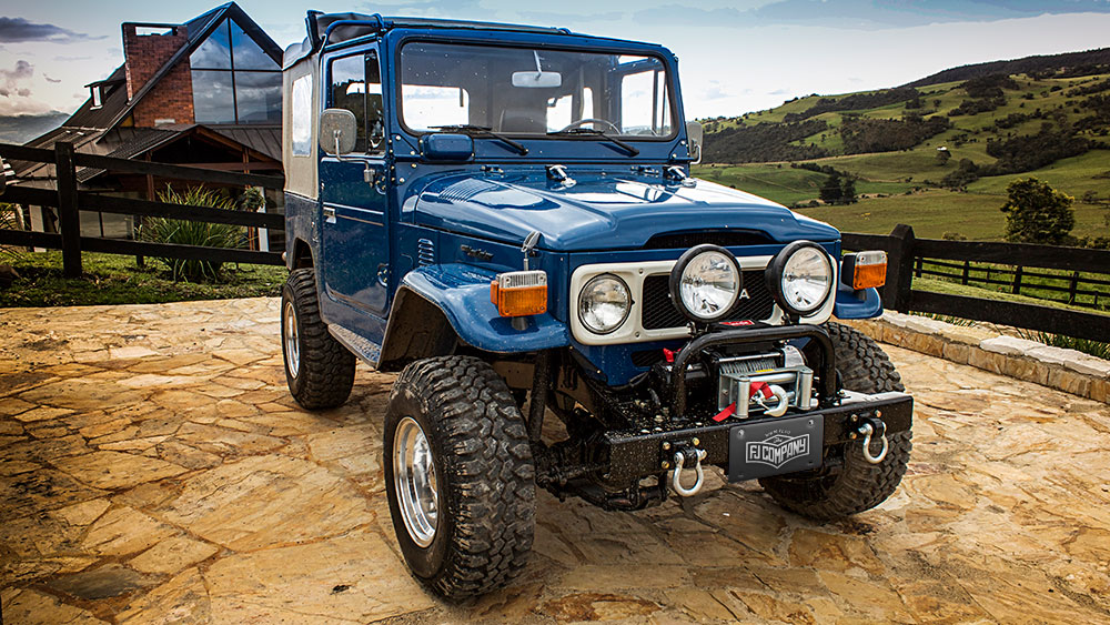 fj40 custom front bumper.