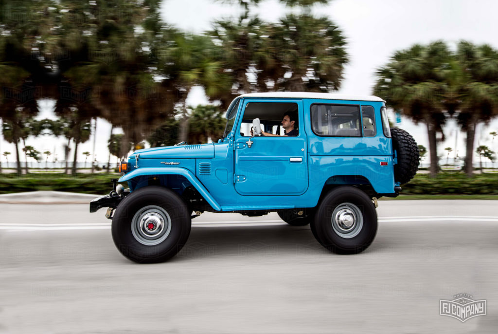 Classic Land Cruiser with hardtop 
