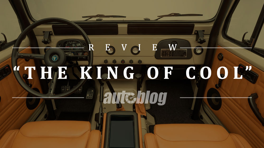 Autoblog reviews The FJ Company Signature: “The King of Cool”